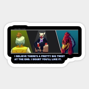 Hotline Miami - The Interview Sticker